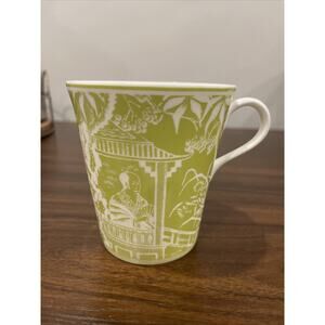 ROYAL CROWN DERBY MIKADO TAUPE MUG - 3 3/4" X 3 1/2" -1004E Discontinued Lime